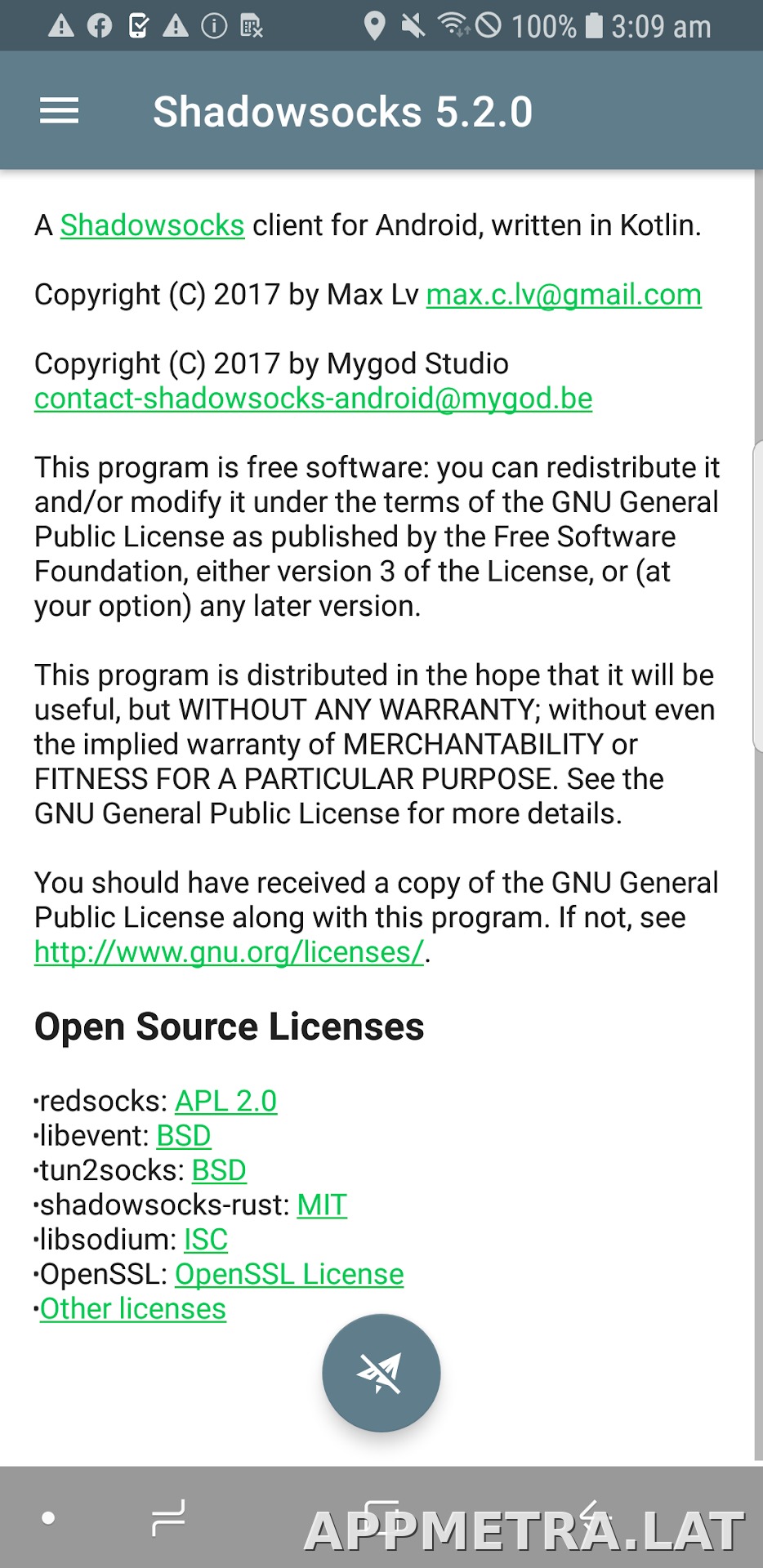 Shadowsocks скриншот 1