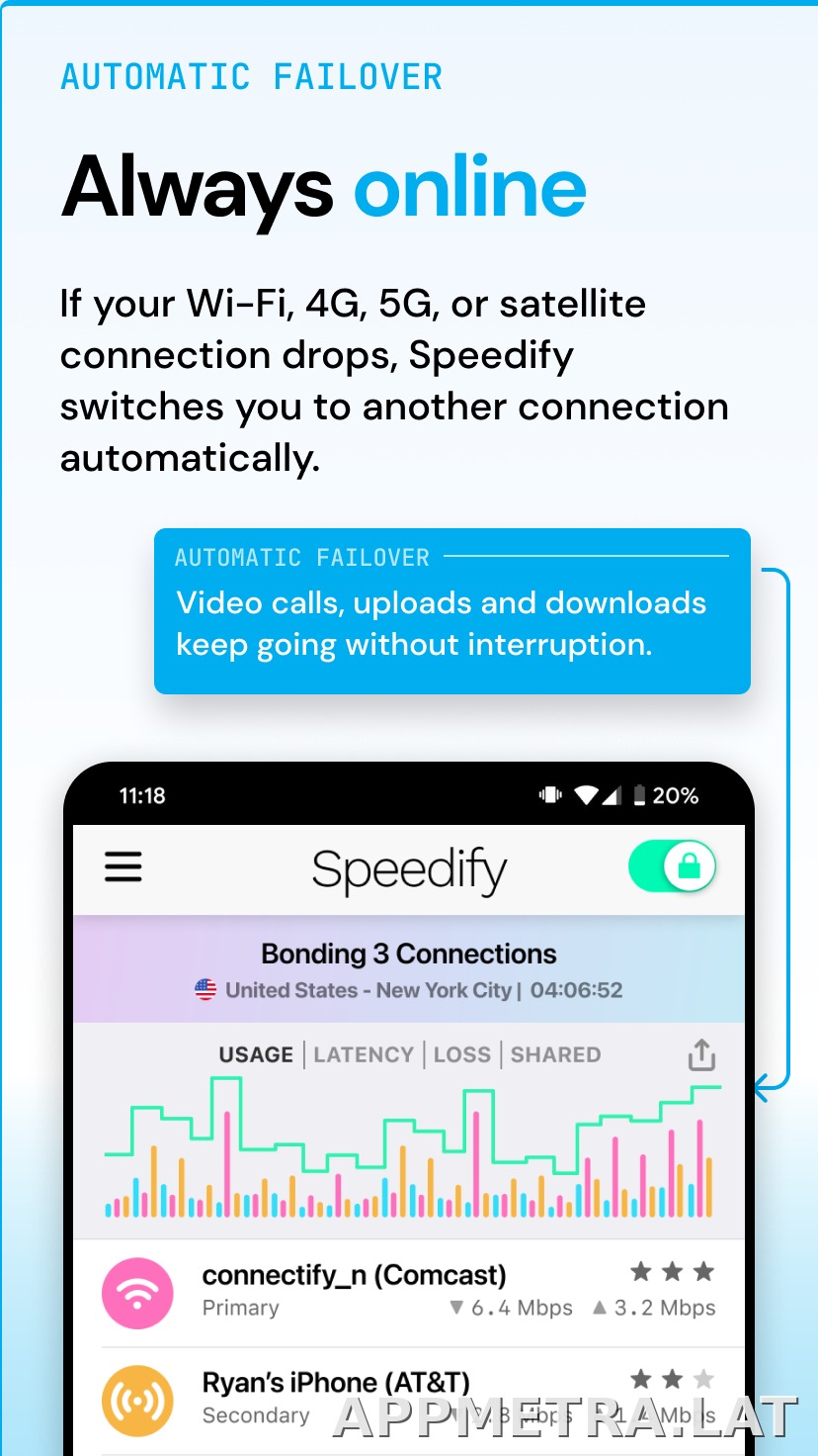 Speedify скриншот 2